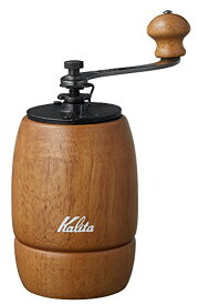 【マラソン最大46倍】カリタ Kalita コーヒーミル 木製 手挽き 手動 ブラウン KH-9 #42121 アンティーク コーヒーグラインダー 小型 アウトドア
