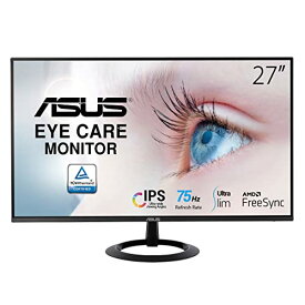 【5/1クーポン配布&ポイントUP】ASUS モニター Eye Care VZ27EHE 27インチ/フルD/IPS/75Hz/1ms/薄さ6.5mm/HDMID-sub/ブルーラ