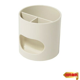 PLUS(プラス) ペン立て ウィッティ・パーティ ホワイト WP-110N 30-754