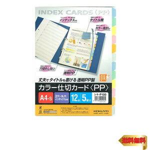 RN t@C CfbNX d؃J[h PP A4 12R 5g VL-P100