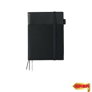 コクヨ(KOKUYO) ノートカバー 手帳 システミック リングノート対応 A5 レザー調 黒 50枚 ノ-V685B-D