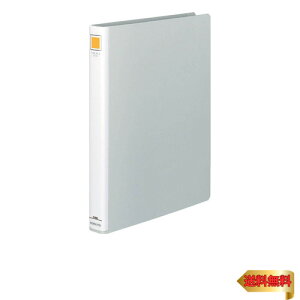 コクヨ ファイル パイプ式ファイル A4 2穴 200枚収容 シルバー フ-E620C