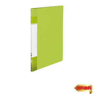コクヨ(KOKUYO) ファイル クリヤーブック グラッセル 固定式 A4 サイド ライトグリーン ラ-GLB220LG