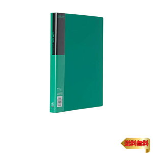 コクヨ(KOKUYO) ファイル クリアファイル ベーシック A4 40枚 緑 ラ-B40G
