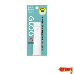 コクヨ スティックのり GLOO 色が消える Sサイズ タ-G311-1P 白 本体サイズ:H88xW27xD27mm/(色が消える)(吊り下げ