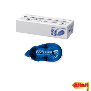 コクヨ(KOKUYO) テープのり のり ドットライナー 本体 強粘着 10個 タ-DM400-08X10