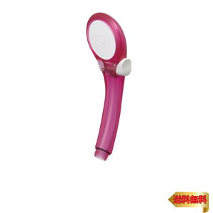 SANEI(旧社名:三栄水栓製作所)シャワーヘッド シャモジー 節水・手元ストップ スケルトンピンク PS39631-80XA-CP6