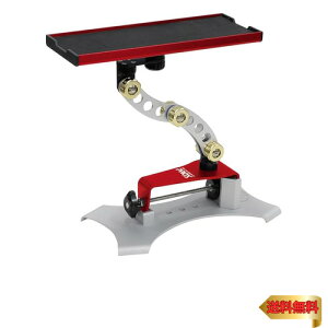 プロックス(PROX) 攻棚ワカサギマルチアクションテーブル 万力/スタンド合体版/レッド PX9286MSR