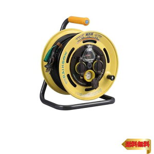 �n�^��(HATAYA) ���O�p�h�J�^ �R�d�Ւf�@�t���x�Z���T�[�t���C���{�[���[�� 30m 100V�^ 2P2���R���Z���g SBE-30KC