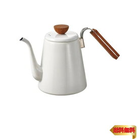 HARIO(ハリオ) ホーロー ドリップ ケトル ボナ 800ml IH対応 BDK-80-W