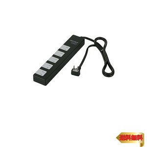 �o�b�t�@���[ BUFFALO 2�s�����d���^�b�v 10���^�C�v ���T�[�W�h�~/�W���X�C�b�`�t 1.5m �u���b�N BSTAPSD21015BK