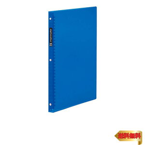 マルマン(maruman) ルーズリーフ バインダー A4 セプトクルール 30穴 ブルー F481B-02