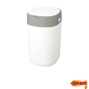 コンビ 紙おむつ処理ポット 強力密閉抗菌 ポイテック W防臭 コットンホワイト カセット1個付 (ポイテック W防臭/ポイテック アドバンス用カ
