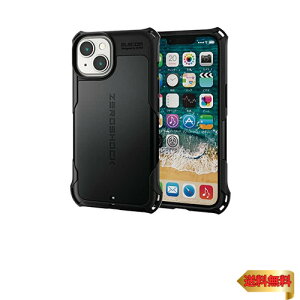 �G���R�� iPhone 14 / 13 �P�[�X �J�o�[ �ϏՌ� �Ռ��z�� ZEROSHOCK [�l�p�_���p�[/�n�j�J���\��/�_�u�����C���[�\��