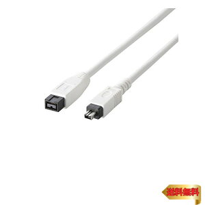 �G���R�� FireWire�P�[�u�� (IEEE1394b 9pin to 4pin) 1m IE-941WH