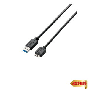 GR USBP[u ymicroBz USB3.0 (USB A IX to microB IX) X^_[h 1.5m ubN US