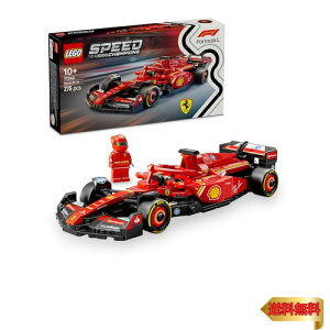 ���S(LEGO) �X�s�[�h�`�����s�I�� Ferrari SF-24 F1(R) ���[�X�J�[ �������� �ߋ� �a���� �v���[���g �u���b�N �j�̎q