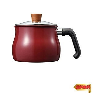 和平フレイズ マルチポット Mサイズ 14cm 2.2L (1~2人用) レッド IH対応 ふっ素樹脂加工 ご飯鍋 ミルクパン 揚げ鍋 トゥーメ