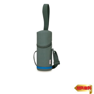 サーモス マイボトルポーチ ストラップ付き 350-400ml用 水筒カバー ブラックブルー APG-352 BK-BL