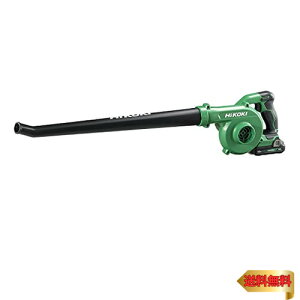 HiKOKI(ハイコーキ) 14.4V 18V 兼用 ブロワー RB18DC 大風量 低振動 風量3段切替+無段変速スイッチ ガーデンノズル・バ