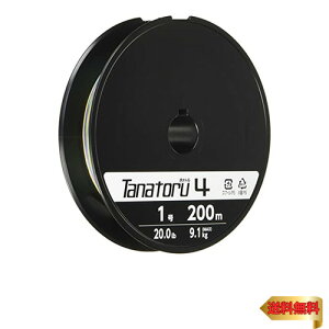 シマノ(SHIMANO) PEライン タナトル4 200m 1.0号 20.0lb PL-F64R 釣り糸 ライン 1号