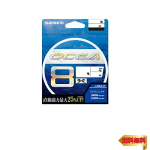 シマノ(SHIMANO) ライン オシア8 300m 3.0号 5カラー LD-A71S 釣り糸 ライン 3号