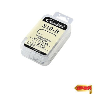 がまかつ(Gamakatsu) フライフック S10-B 10号 20本 NSブラック F-11-B 12851
