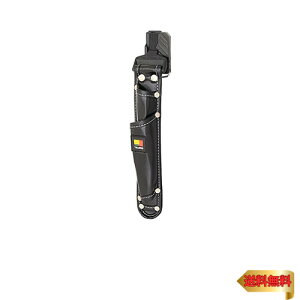 タジマ セフシステム 着脱式工具差し ドライバー用2本差し 水気に強い高密度ナイロン SFKSN-P2SD 着脱楽々 ベルトに後から装着可能 腰