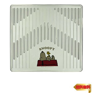 ボンフォーム(BONFORM) カーマット スヌーピー SNPクリアーアロー2 後席1枚 43x40cm スモーク 6407-08SM
