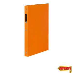 マルマン(maruman) ルーズリーフ バインダー A4 セプトクルール 30穴 オレンジ F582B-09