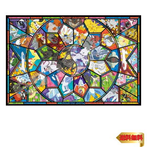 GXJC(ENSKY) |PbgX^[ `̃|P 50×75cm A[gNX^ WO\[pY 1000s[X ART CRYS