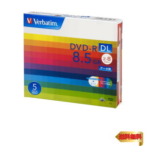 Verbatim o[xC^ 1L^p DVD-R DL 8.5GB 5 zCgv^u Ж2w 2-8{ DHR85HP5V1