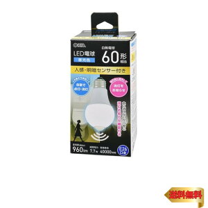 �I�[��(OHM)�I�[���d�@ LED�d�� E26 60�`���� �l�����ÃZ���T�[�t�� �����F LDA8D-G R52 06-4788