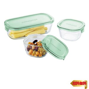 iwaki(CL) ϔMKX ۑe O[ 3Zbg pbN&W PS-PRN-3G2