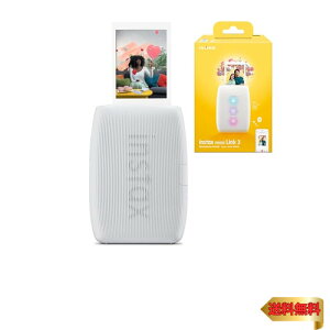 富士フイルム(FUJIFILM) チェキ スマホプリンター instax mini Link3 クレイホワイト INS MINI LINK3 C