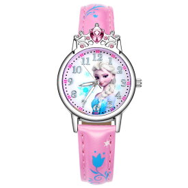 ギフト仕様 ガールズ 腕時計 キッズ 子ども ウォッチ アナと雪の女王 エルサ アナ雪 ディズニー Disney 並行輸入品 【キャラクター グッズ 女の子 入学式 入園式】