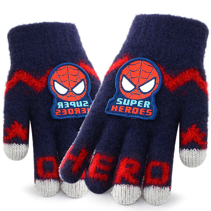 楽天市場】2-5才 4-10才 キッズ 子供 グローブ 手袋 スパイダーマン 