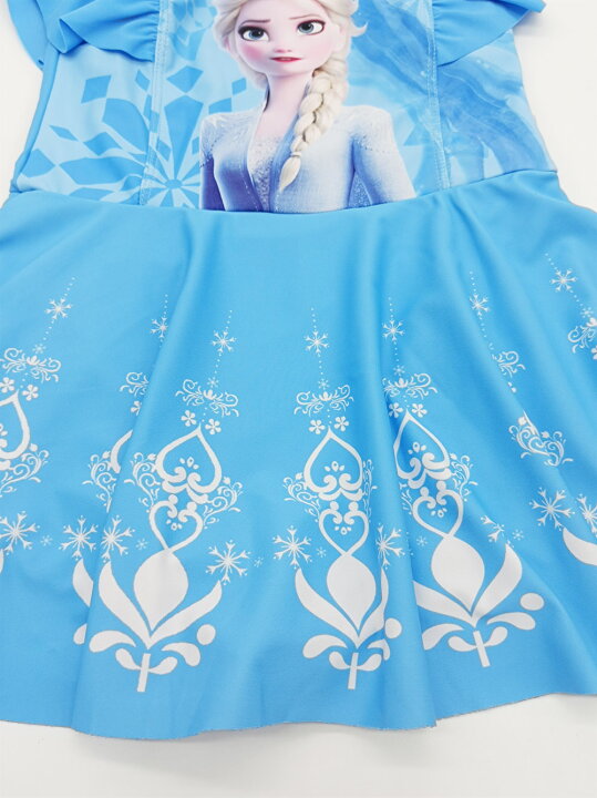 楽天市場】水着 女の子 ワンピース 可愛い 110 120 130 アナと雪の女王 