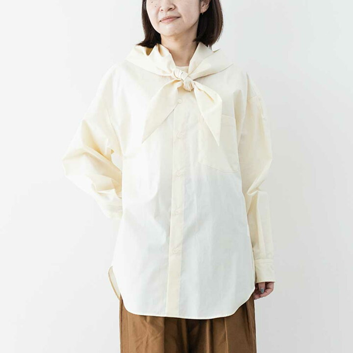 楽天市場】nicholson&nicholson スカーフ付きシャツ : LASQstore 楽天 