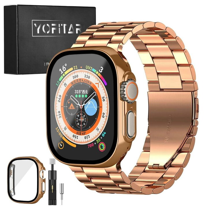 楽天市場】【1年保証】【同色のケース付き】 Apple Watch 10 バンド 
