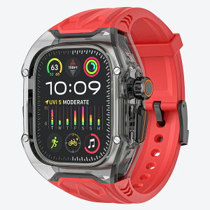 4/5-4/10-p10�y1�N�ۏ؁z�y1�N�ۏ؁z�Ή�Apple Watch 11 ��̌^�P�[�X�t�� �N���A×TPU��̎��o���h Apple Watch ultra3/ultra2/ultra/SE3/SE2/SE/11/10/9/8/7/6/5/4/3/2/1 �A�b�v���E�I�b�` �o���h �����Y �Ή�49/45/44/46/41/