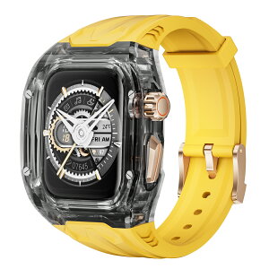 3/18-p10�y1�N�ۏ؁z�y1�N�ۏ؁z�Ή�Apple Watch 11 ��̌^�P�[�X�t�� �N���A×TPU��̎��o���h Apple Watch ultra3/ultra2/ultra/SE3/SE2/SE/11/10/9/8/7/6/5/4/3/2/1 �A�b�v���E�I�b�` �o���h �����Y �Ή�49/45/44/46/41/40mm