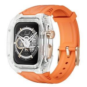 3/20~3/25-p10�y1�N�ۏ؁z�y1�N�ۏ؁z�Ή�Apple Watch 11 ��̌^�P�[�X�t�� �N���A×TPU��̎��o���h Apple Watch ultra3/ultra2/ultra/SE3/SE2/SE/11/10/9/8/7/6/5/4/3/2/1 �A�b�v���E�I�b�` �o���h �����Y �Ή�49/45/44/46/41