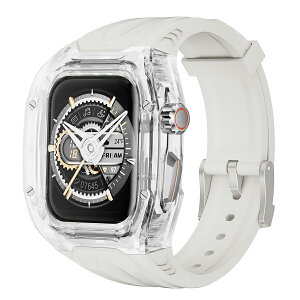 4/5-4/10-p10�y1�N�ۏ؁z�y1�N�ۏ؁z�Ή�Apple Watch 11 ��̌^�P�[�X�t�� �N���A×TPU��̎��o���h Apple Watch ultra3/ultra2/ultra/SE3/SE2/SE/11/10/9/8/7/6/5/4/3/2/1 �A�b�v���E�I�b�` �o���h �����Y �Ή�49/45/44/46/41/