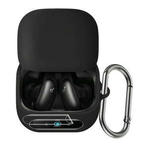 �y�V���R���P�[�X&�ی�t�B����&�J���r�i��3�_�Z�b�g�zYOFITAR for Anker Soundcore Liberty 5 Pro/Pro Max �P�[�X soundcore liberty 5 pro �P�[�X soundcore liberty 5 pro max �P�[�X �S�ʕی� �����h�~ �����[�d�\ �t