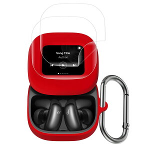 �y�V���R���P�[�X&�ی�t�B����&�J���r�i��3�_�Z�b�g�zYOFITAR for Anker Soundcore Liberty 5 Pro/Pro Max �P�[�X soundcore liberty 5 pro �P�[�X soundcore liberty 5 pro max �P�[�X �S�ʕی� �����h�~ �����[�d�\ �t
