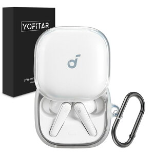 �y���r���[���T���C�����X�[�d��zYOFITAR for Anker Soundcore Liberty 5�P�[�XSoundcore Liberty 5 �ی�J�o�[ �V���R���P�[�X �S�ʕی� �����h�~ �L�Y�h�~ �ϏՌ� �����[�d�\ �h�� �h�o �J���r�i�t��Libe