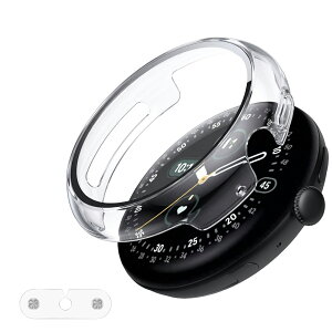 10%OFF�N�[�|���y1�N�ۏ؁zYOFITAR for Pixel Watch 4 �P�[�X 41mm/45mm(2025)�Ɨ��[�d�A�_�v�^�[�t�� �s�N�Z���E�H�b�`4�ی�J�o�[ �t���t�B���� ��̌^ google pixel watch 4�Ή� PC�f�� �ϏՌ� �S�ʕی� ����