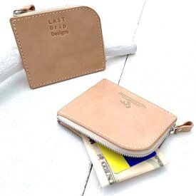 本革 L字ファスナー 財布 スマート L字財布 コンパクト財布 ミニ財布 メンズ レディース ブランド 革 ヌメ革 レザーnfl pst 楽天市場店 送料無料 受注生産 2~4週