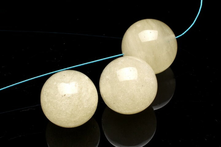 楽天市場】希少・リビアの宝石！ リビアングラス 15mm 粒売り (貫通穴  